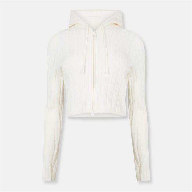 Cable Knit FulL-Zip