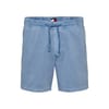 Twill Solid Bermuda Shorts