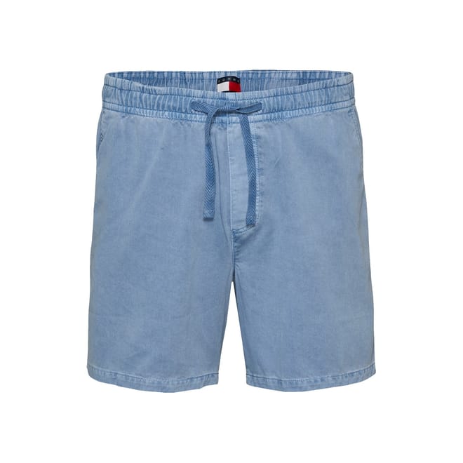 Twill Solid Bermuda Shorts