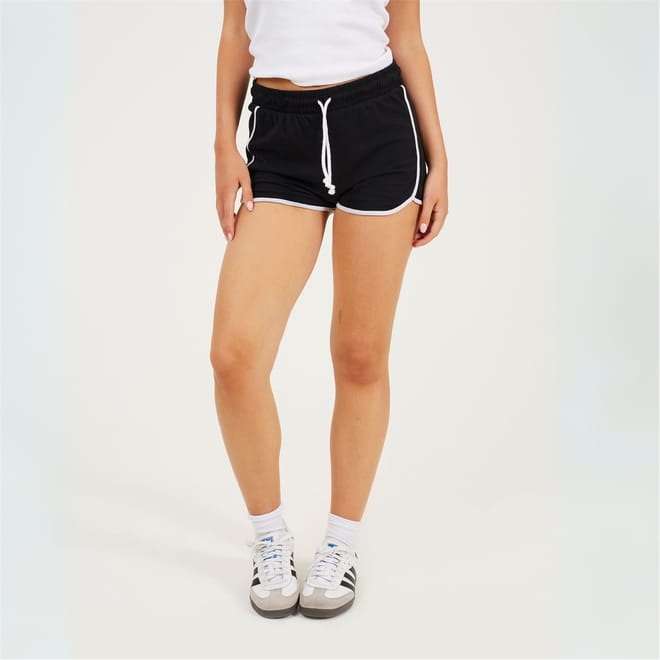 Shorts With Contrast Binding