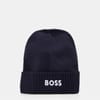 Asport Wordmark Embroidered Logo Turn Up Brim Soft Feel Beanie