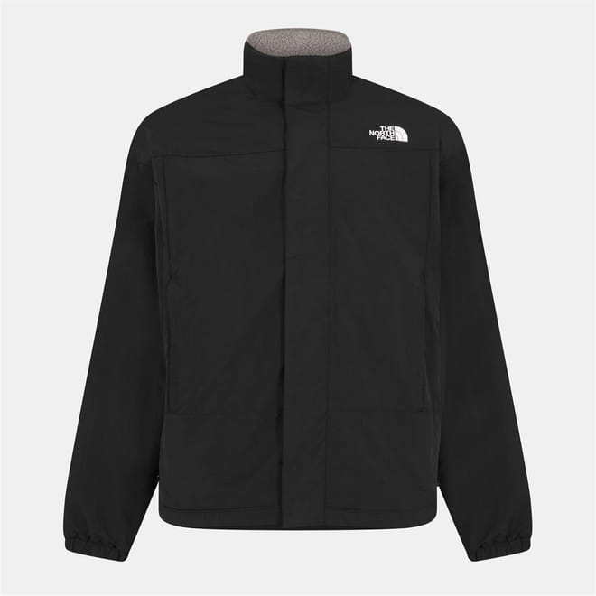 Yumiori Reversible Full Zipper Solid Patterned Jacket