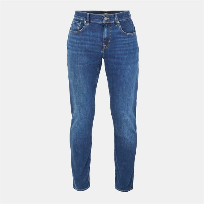 Five Pocket Straight Leg Jeans