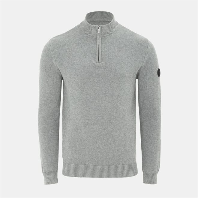Mens Quarter Zip Jumper