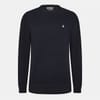 Mens Linus Seed Stitch Crew Neck Jumper