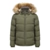 Womens 2 Zip Bubble Jacket
