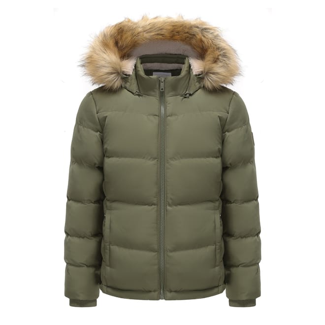Womens 2 Zip Bubble Jacket