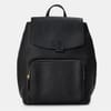 Cameryan Rectangle Shape Backpack with Gold Tone Hardware