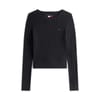 Cable Knit Crew Neck Long Sleeve Sweater