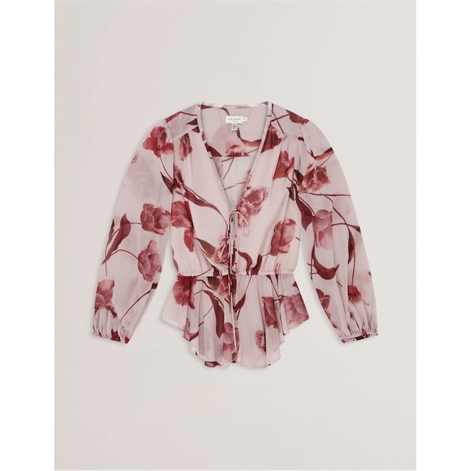 Woven Print Top