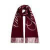 Oblong Logo Print Scarf with Logo