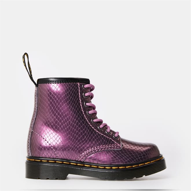 Dr. Martens 1460 T8 Snake Skin Textured Combat Boots