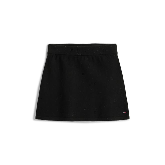 Sequin Mini Knitted Skirt