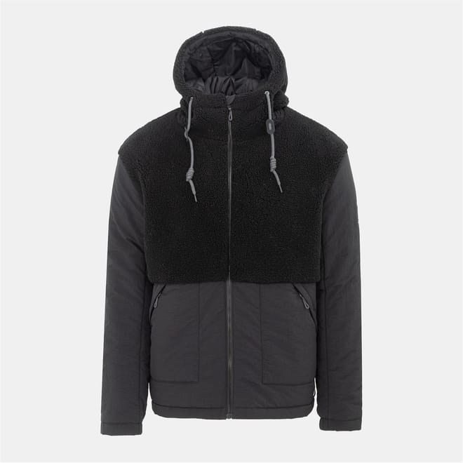 Sherpa Hooded Hybrid Jacket