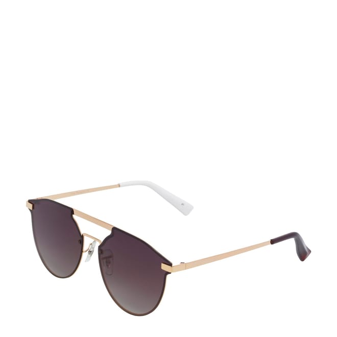 R The Parisian Aviator Full Rim Sunglasses