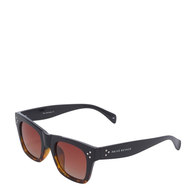 R The Kennedy Rectangle Full Rim Sunglasses