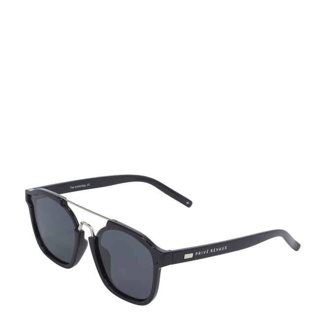 R The Underdog Rectangle Double Bridge Sunglasses