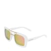 R The Karl Square Double Bridge Sunglasses