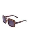 R The Karl Square Double Bridge Sunglasses