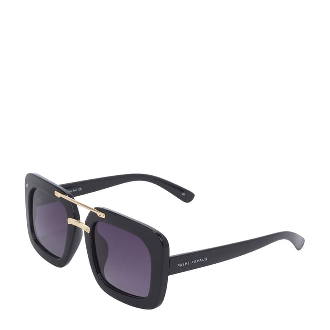R The Karl Square Double Bridge Sunglasses