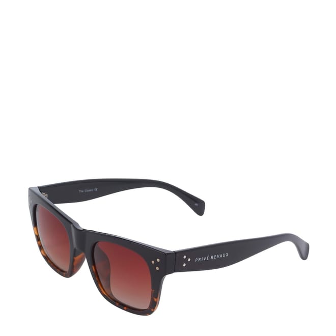 R The Classic Rectangle Full Rim Sunglasses