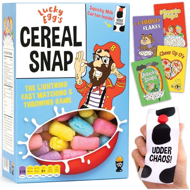 Egg Cereal Snap: The Lighting Fast Matching  And  Throwing Game