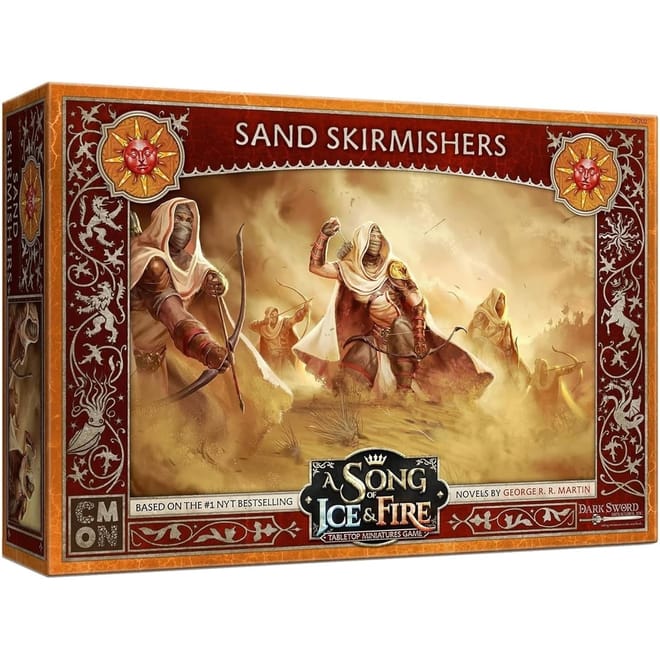 Song Of Ice And Fire Tabletop Miniatures Game Sand Skirmishers Unit Box