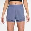 Womens Dri Fit Swift Mid Rise 3 2 In 1 Shorts