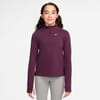 Older Girls Dri Fit Long Sleeve Half Zip