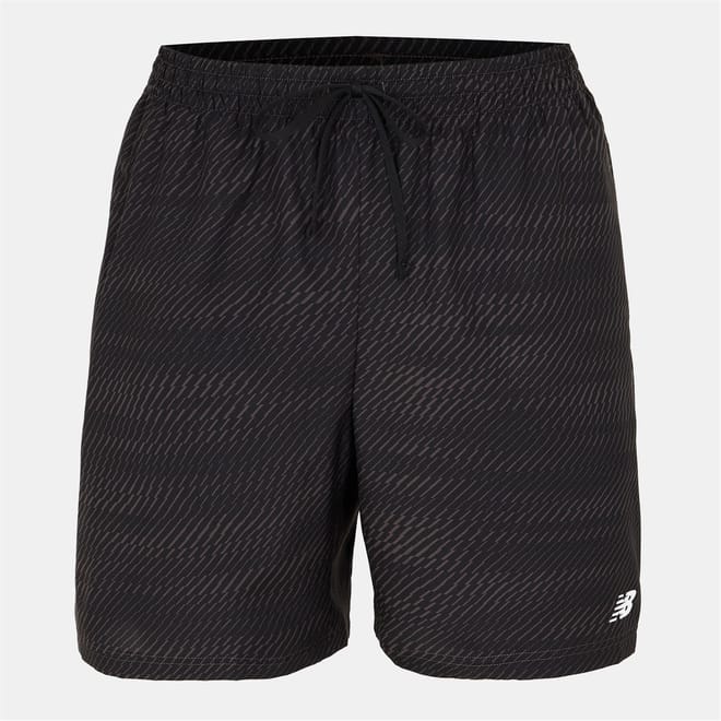 Balance 7 Inch Stripe Running Shorts