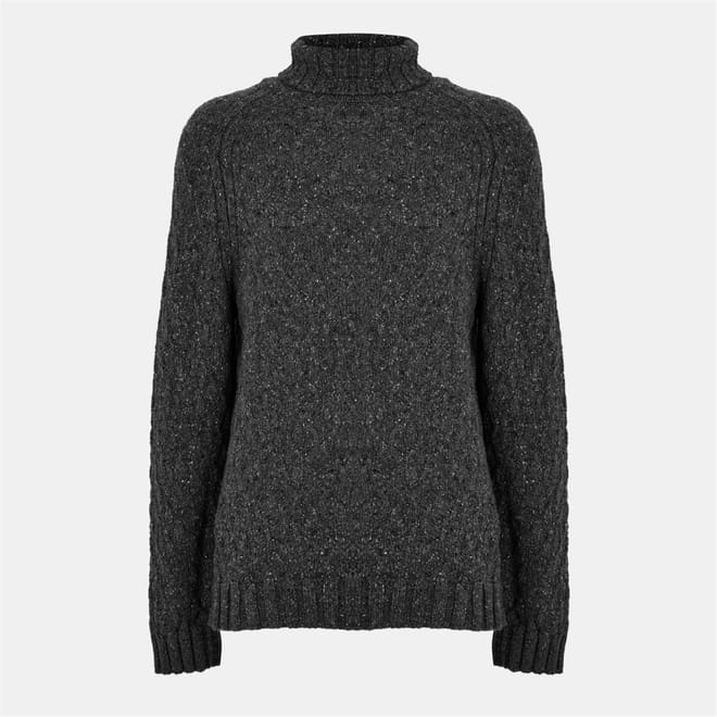 Mock Neck Long Sleeve Regular Fit Sweater