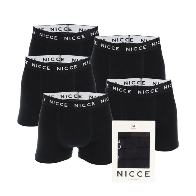 Mens Galan 5 Pack Boxer Shorts