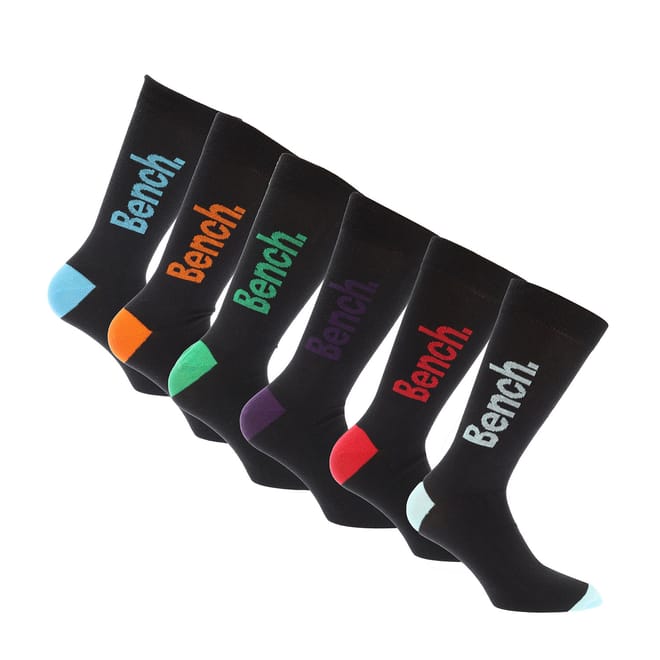 Mens Reven 7 Pack Dress Socks