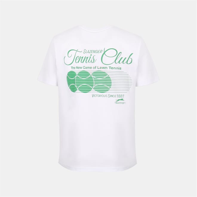 Tennis Club Crew Neck Short Sleeve T-Shirt