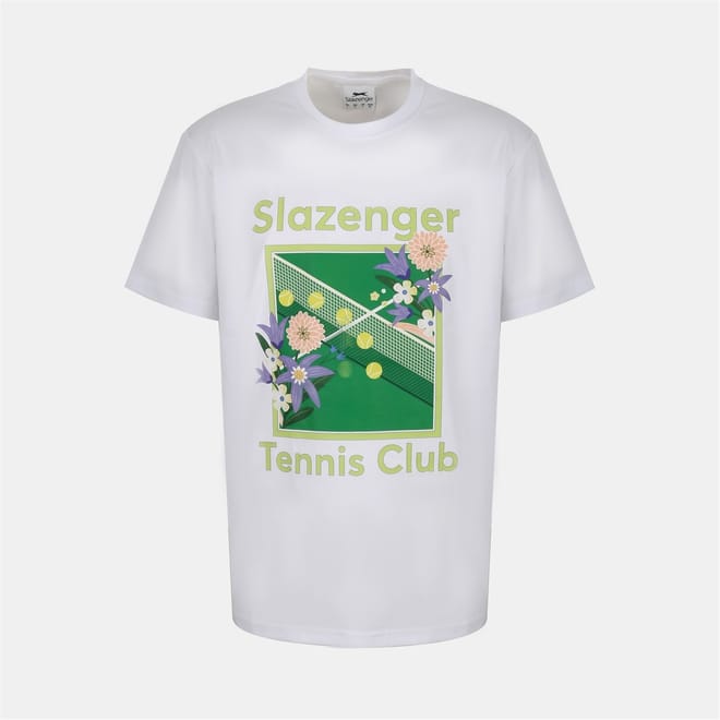 Tennis Club Crew Neck Short Sleeve T-Shirt