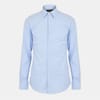 Collared Neck Point Collar Long Sleeve Shirt