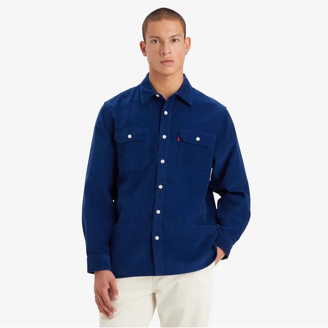 Jackson Solid Patterned Chest Pocket Overshirt