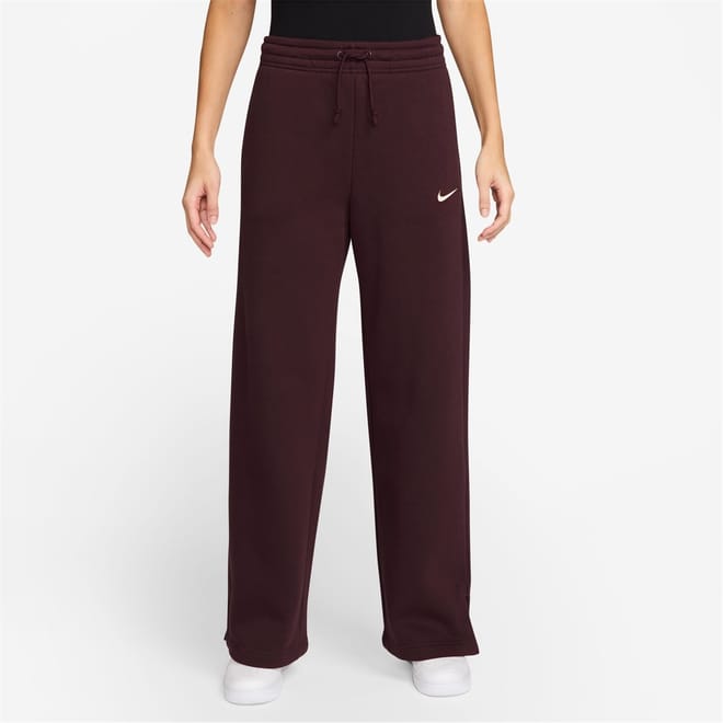 Womens Sportswear Phoenix Fleece High Waisted Wide Leg Sweatpants