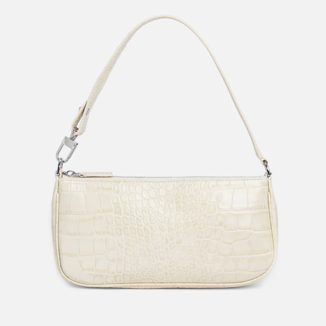 Rachel Croco Embossed Leather Bag