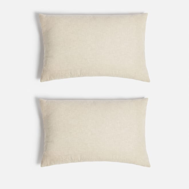 2 Set Of Linen Cotton Cushion Cover