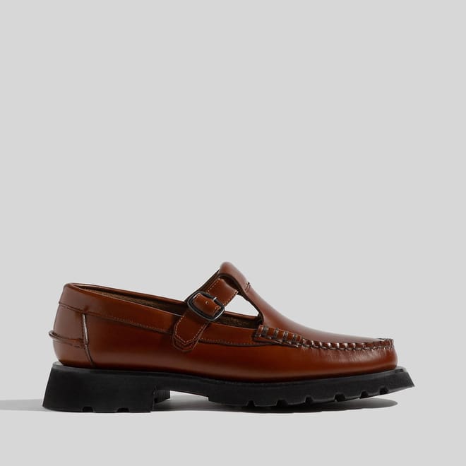 Alber Sport Leather Flats