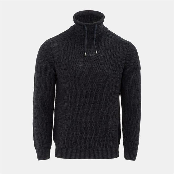 Mens Cowl Neck Jumper