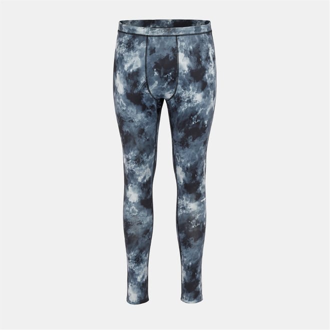 Tie Dye Patterned Full Length Leggings