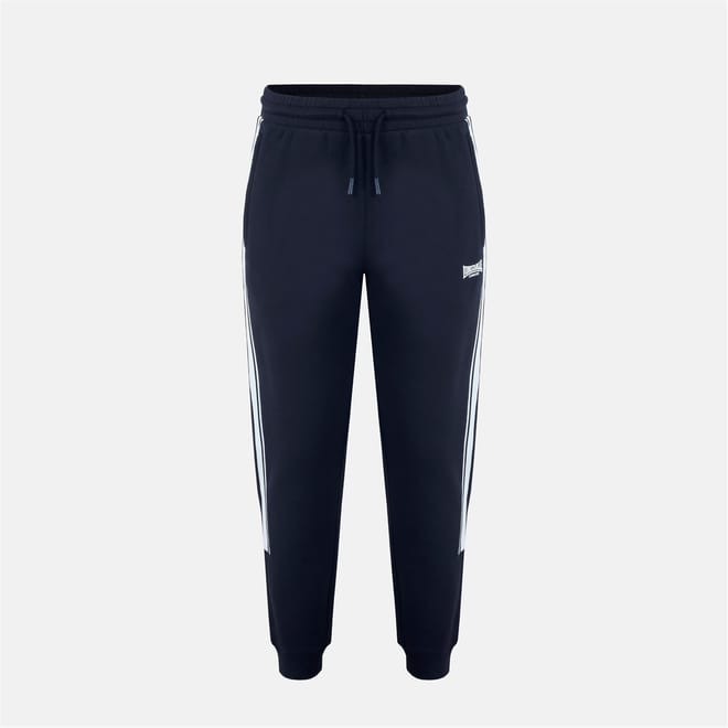 Ribbed Cuff Solid Patterned Slim Joggers