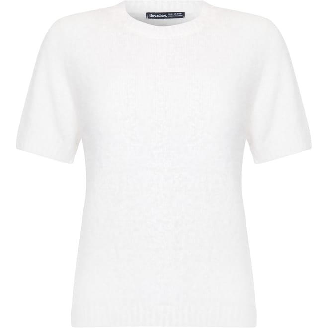 Crew Neck Short Sleeve Regular Fit Sweater