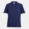 Collared Neck Short Sleeve Polo Shirt