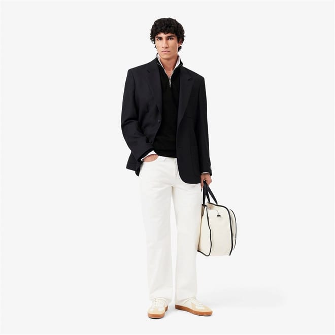 Quarter Zip Knitted Jumper