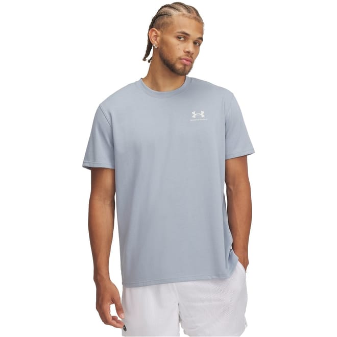 Mens Logo Embroidered Heavyweight T-Shirt