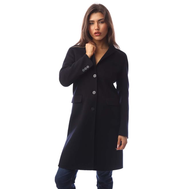 Lapelled Mid-Length Coat