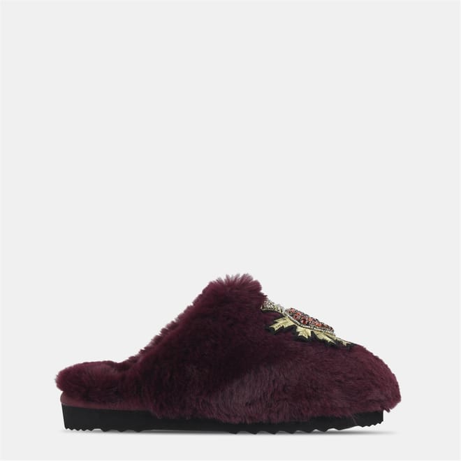 Flamingo Embellished Slider Slipper